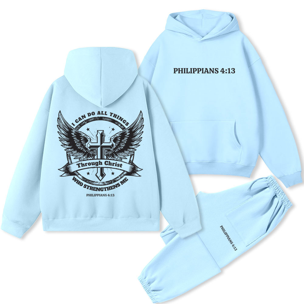 Sample Christian Fleece Hoodie Set Sale - GuidingCross