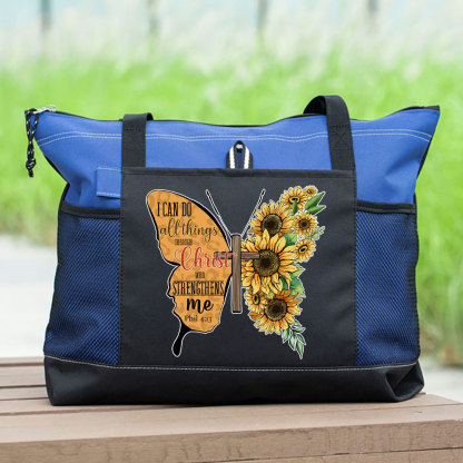 I Can Do All Things Through Christ Christian Tote Bag
