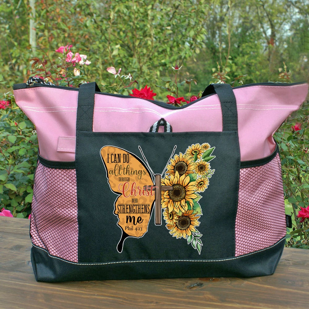 I Can Do All Things Through Christ Christian Tote Bag