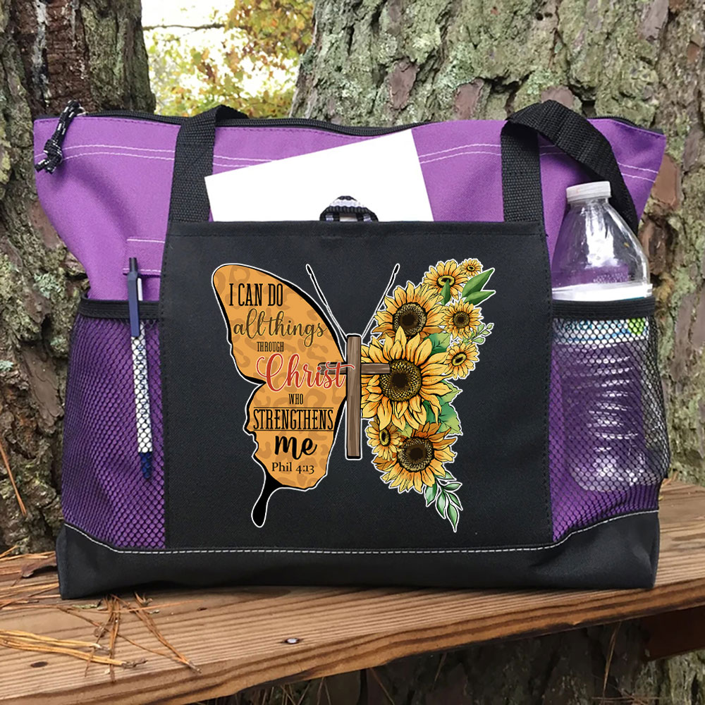 I Can Do All Things Through Christ Christian Tote Bag