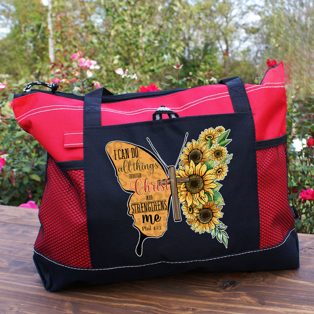 I Can Do All Things Through Christ Christian Tote Bag