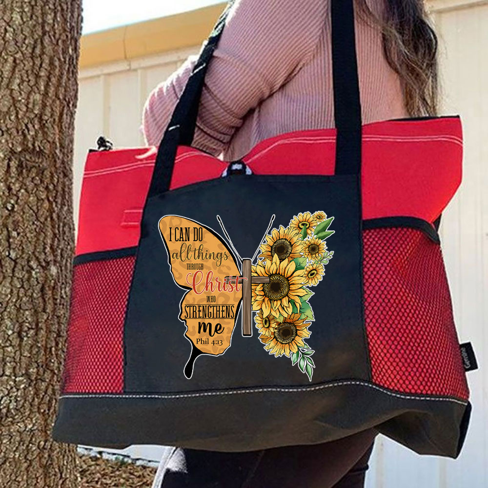 I Can Do All Things Through Christ Christian Tote Bag