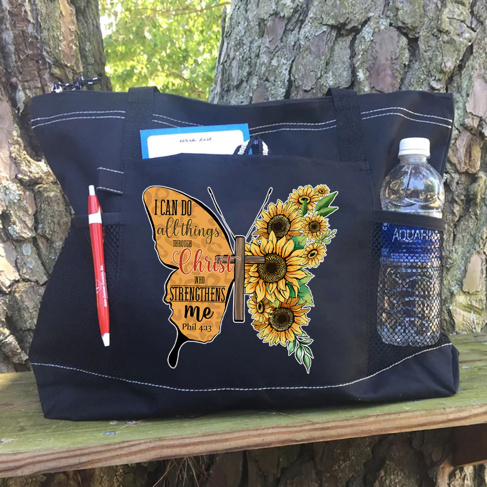 I Can Do All Things Through Christ Christian Tote Bag