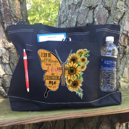 I Can Do All Things Through Christ Christian Tote Bag