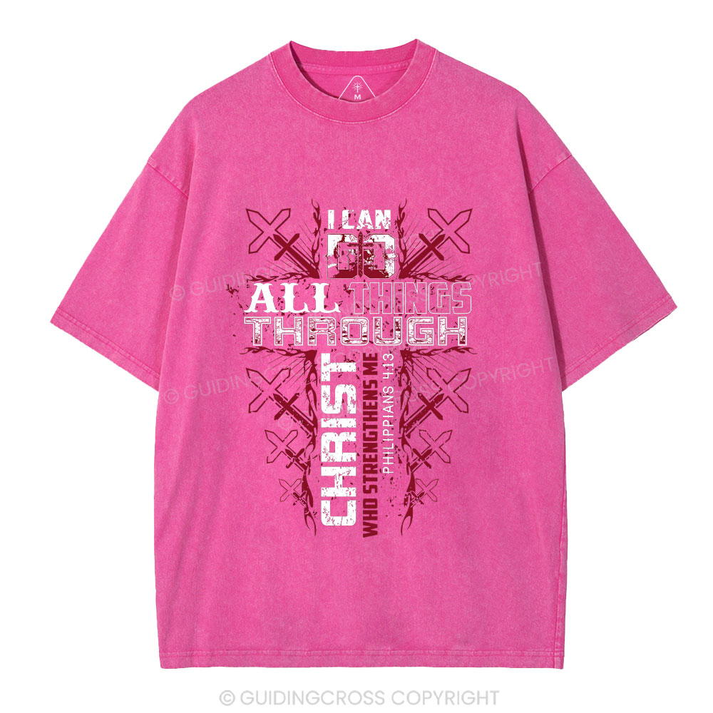 New-Sample Christian Washed T-Shirt Sale - GuidingCross
