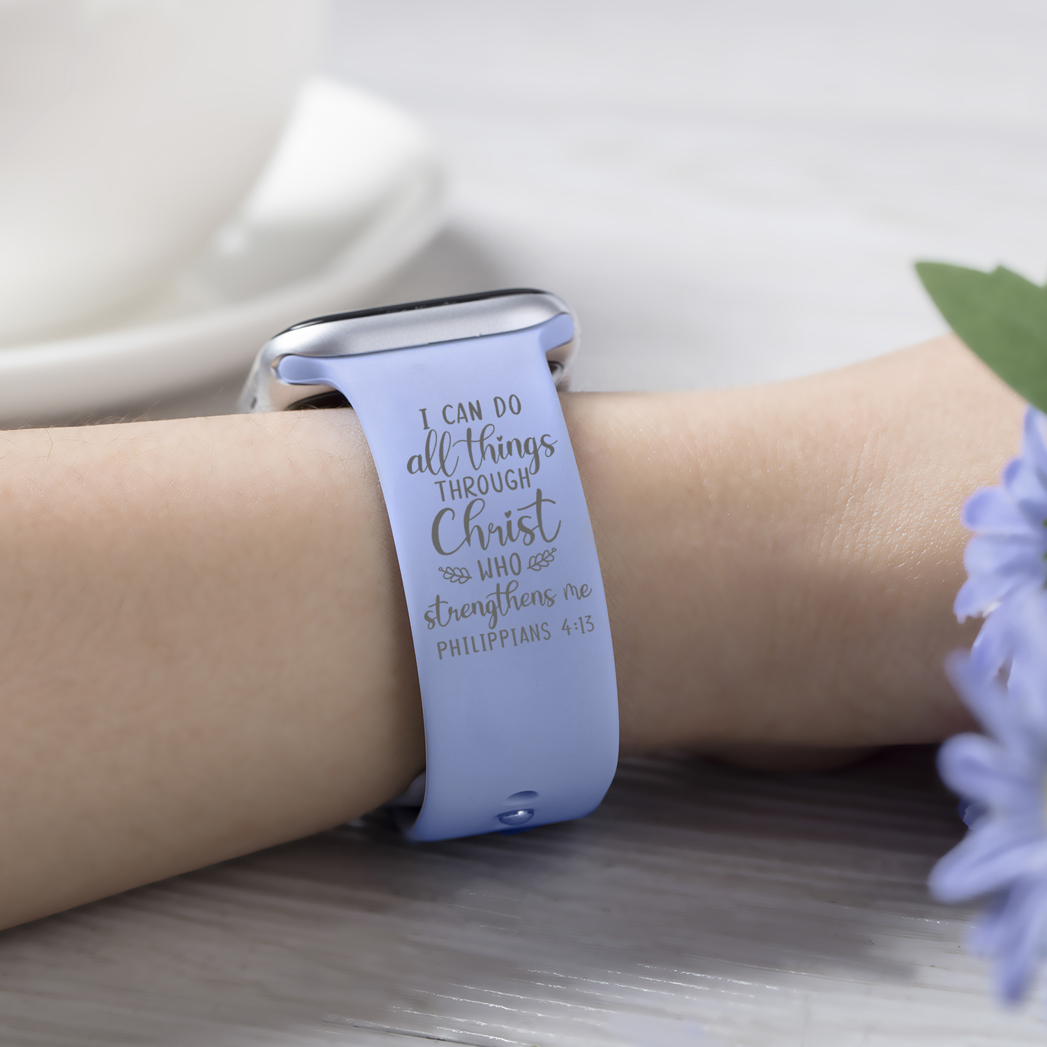 I Can Do All Things Through Christ Philippians 4:13 Watch Band
