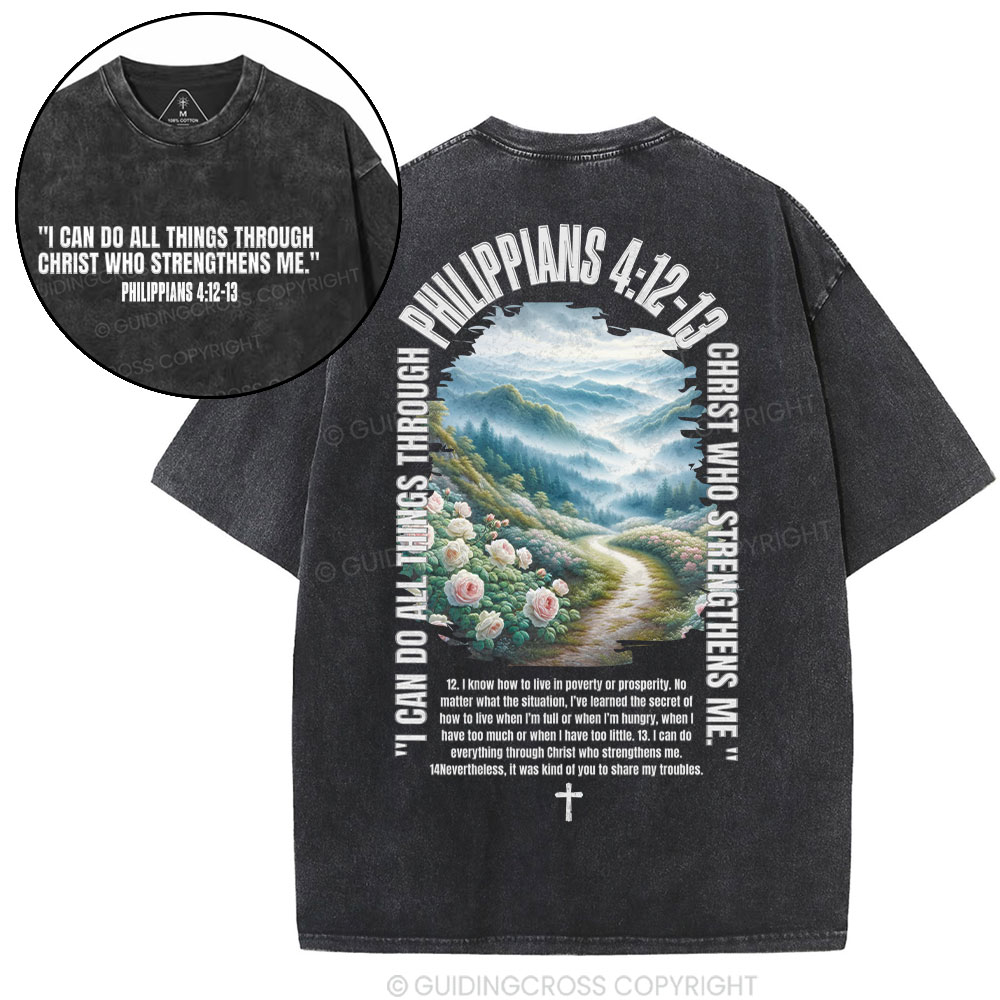 I Can Do All Things Graphic Cotton T-Shirt