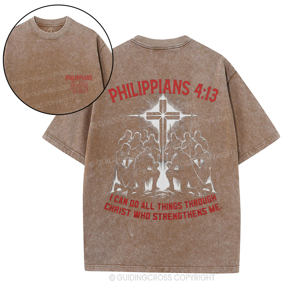 New-Sample Christian Washed T-Shirt Sale - GuidingCross