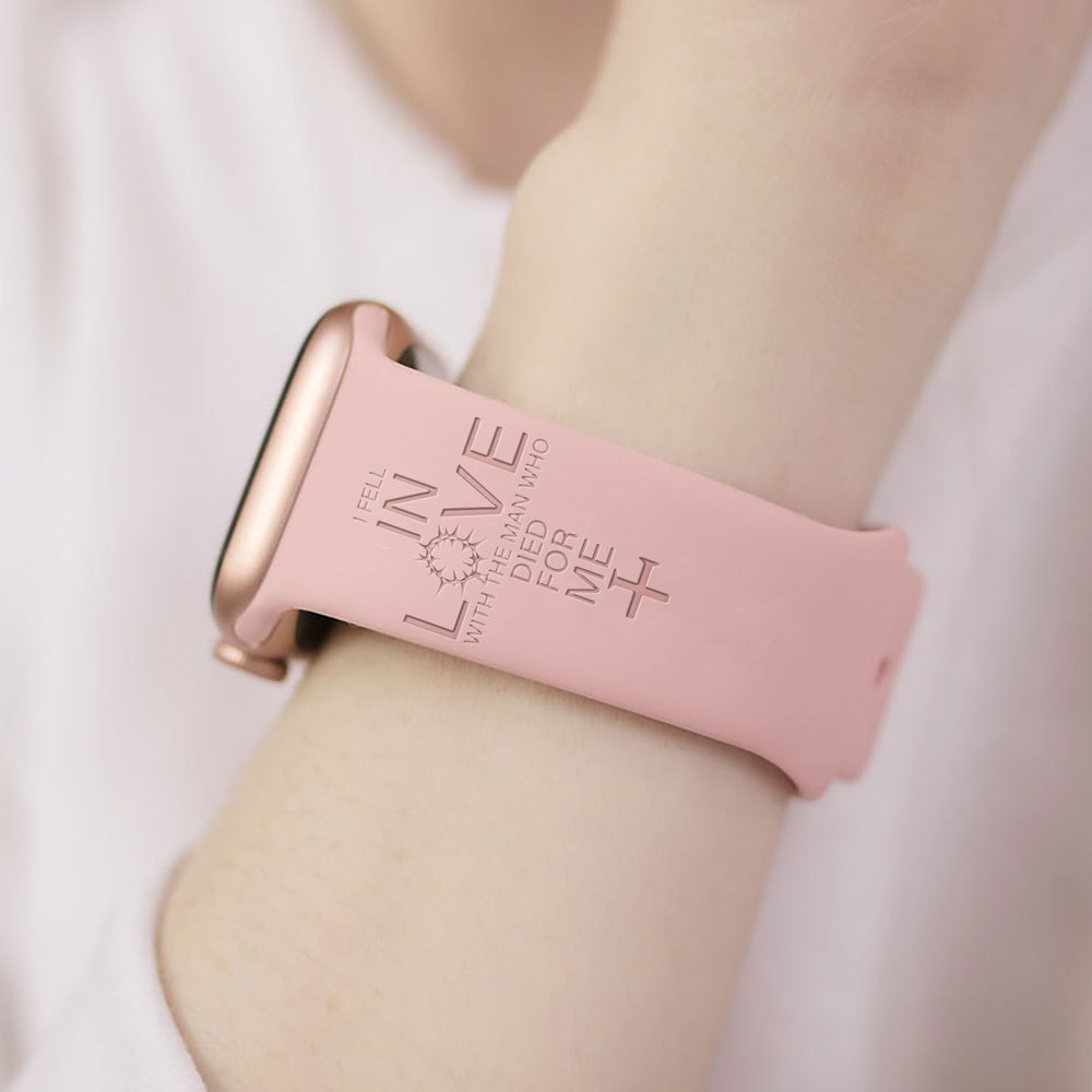 I Feel In Love With Jesus Watch Band