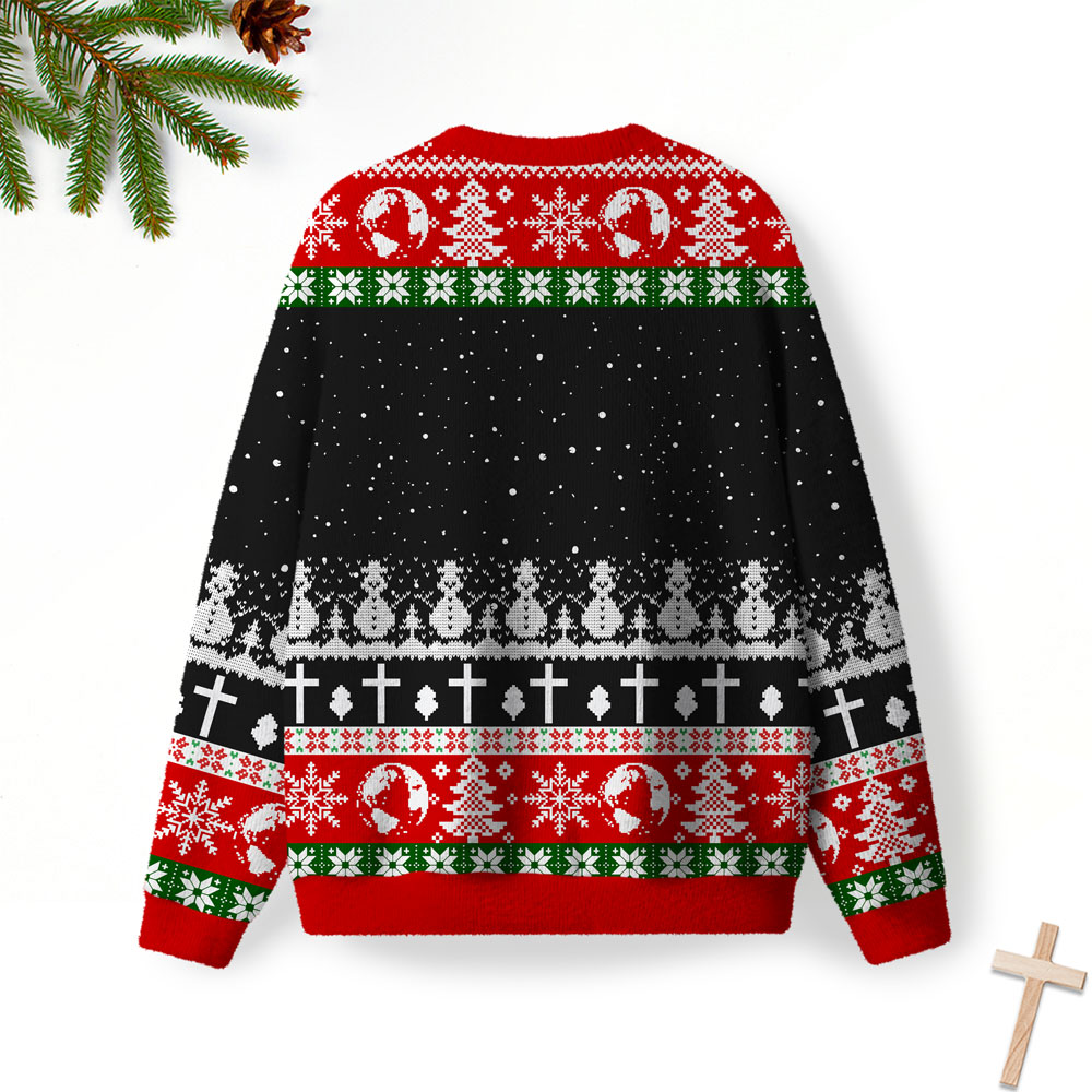 I Find You Lack Of Faith Disturbing Christian Lightweight Sweater