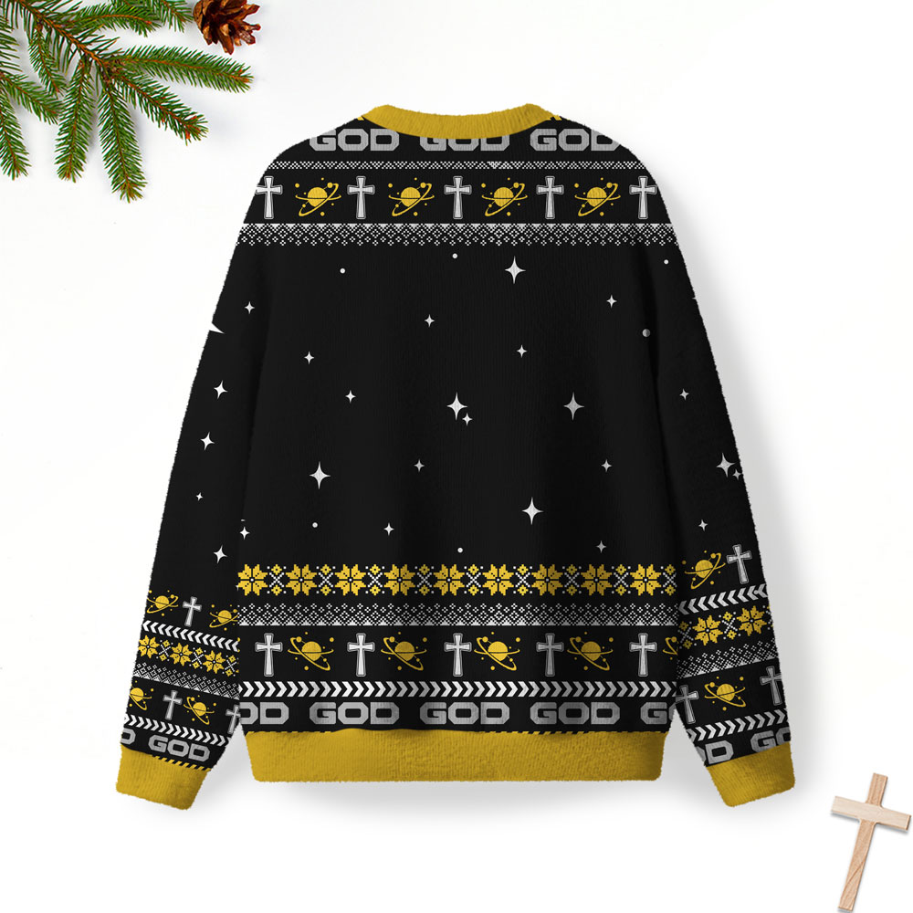 I Find Your Lack Of Faith Disturbing Christian Lightweight Sweater