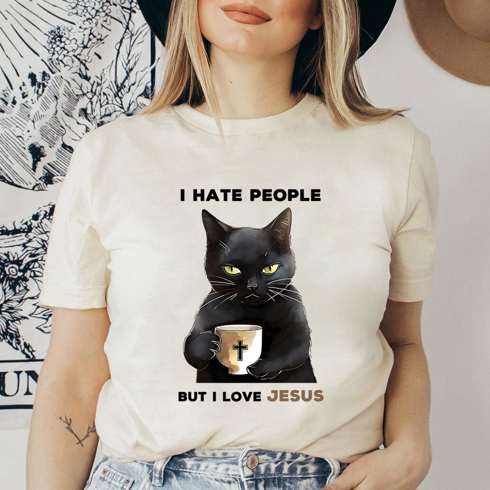 I Hate People But I Love Jesus T-Shirt