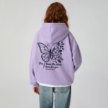I Have Plans For You Fleece Hoodie Set