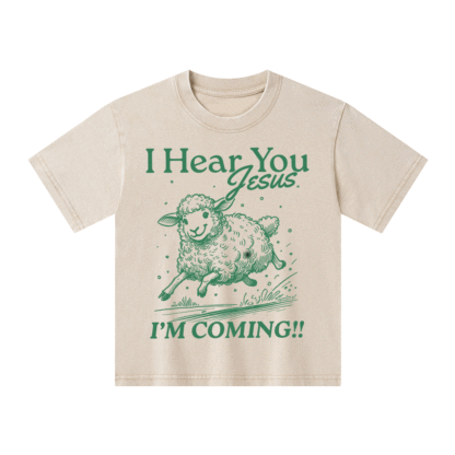 I Hear You Jesus Kid Washed T-Shirt
