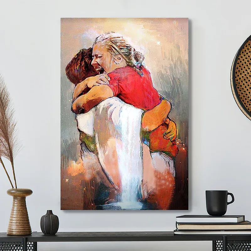 I Held Him And Would Not Let Him Go Poster Canvas Wall Art