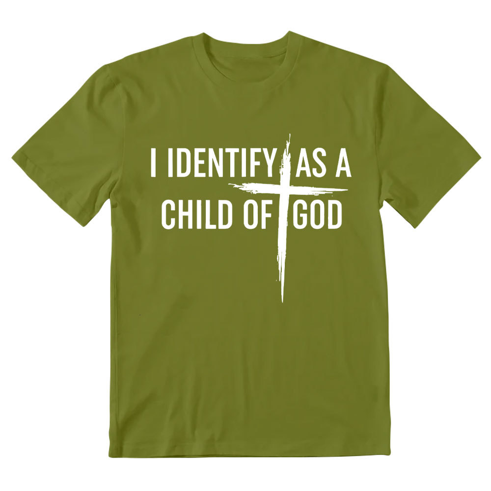 I Identify As A Child Of God Christian T-Shirt