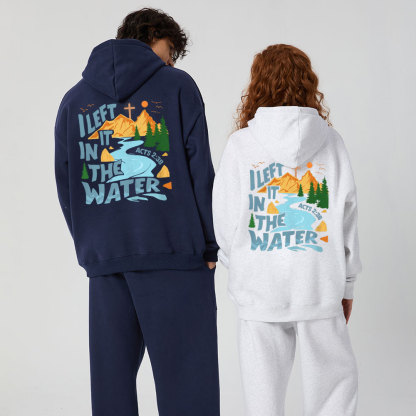 I Left It In The Water Christian Premium Fleece Hoodie Set