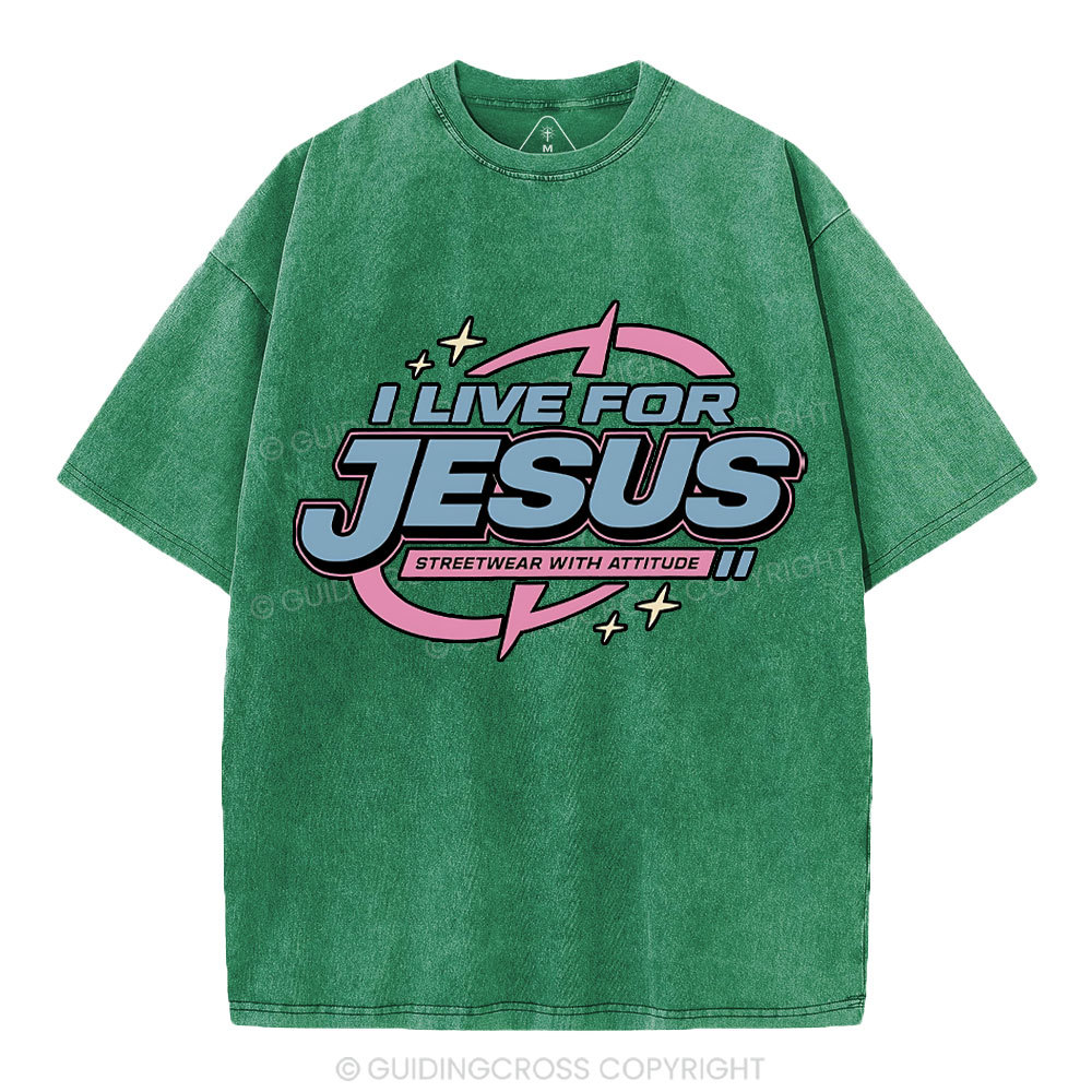 New-Sample Christian Washed T-Shirt Sale - GuidingCross
