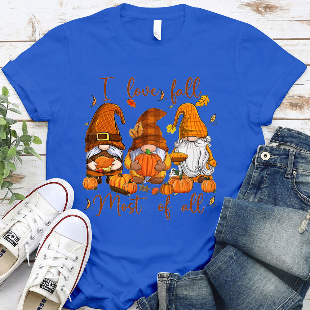 I Love Fall Most Of All Christian T-Shirt
