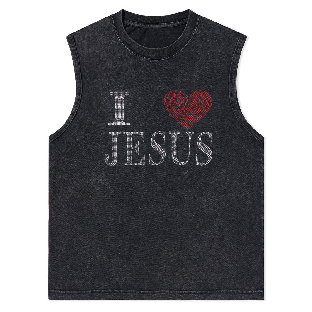 Sample Christian Washed Tank Top Sale - GuidingCross