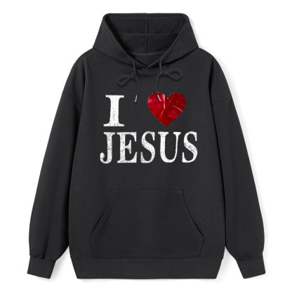 I Love Jesus  Class Christian Hoodie