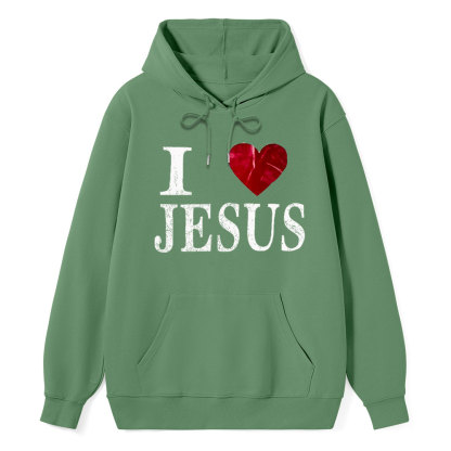 I Love Jesus  Class Christian Hoodie