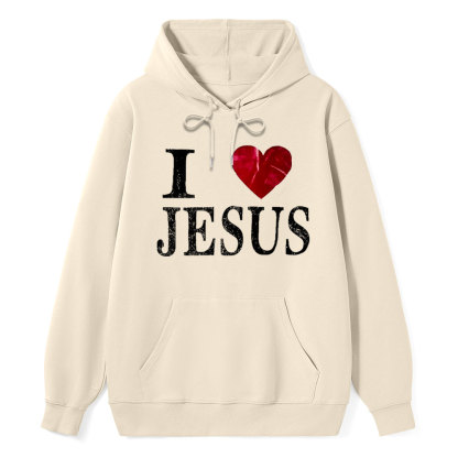 I Love Jesus  Class Christian Hoodie