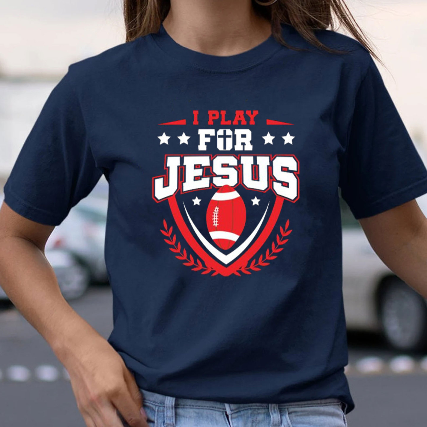 I Play For Jesus Christian T-Shirt