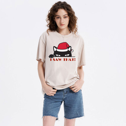 I Saw That!Christian Washed T-Shirt