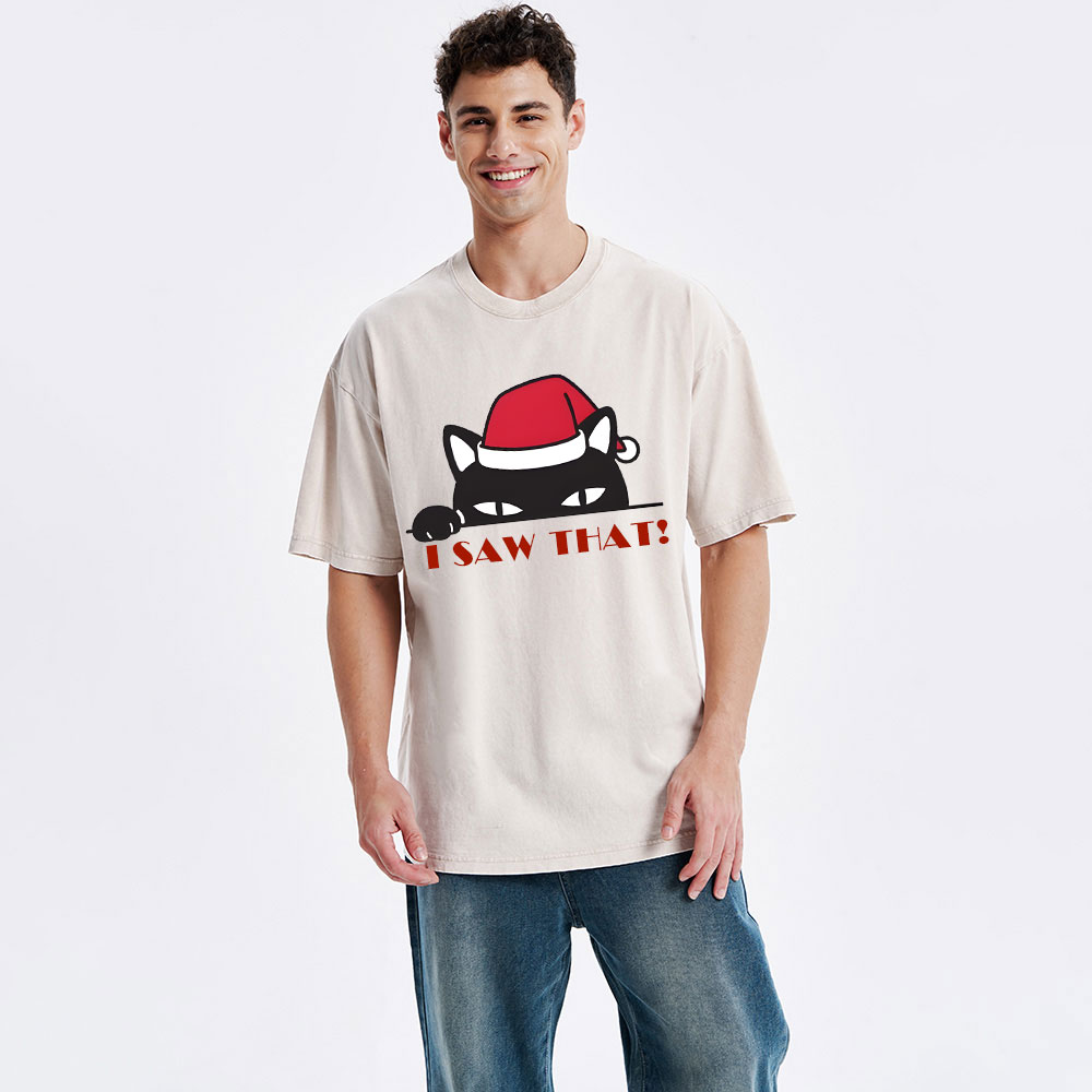 I Saw That!Christian Washed T-Shirt