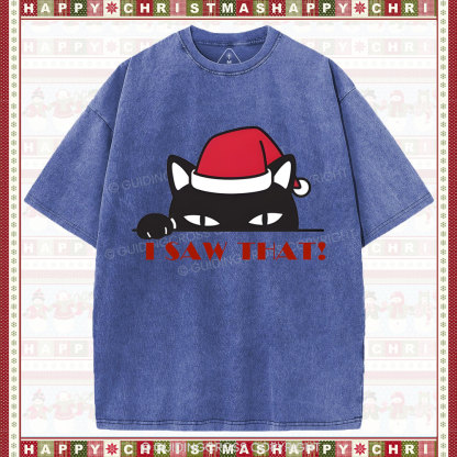 I Saw That!Christian Washed T-Shirt