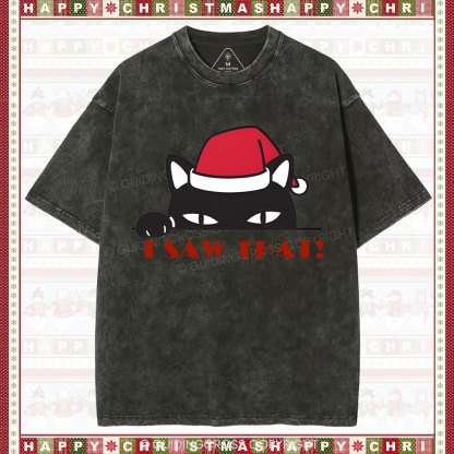 I Saw That!Christian Washed T-Shirt
