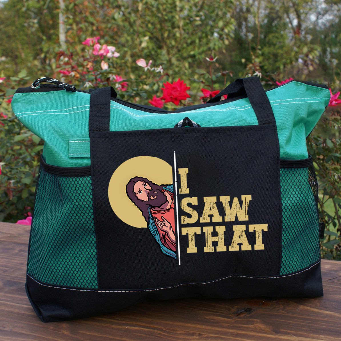 I Saw That Christian Tote Bag 