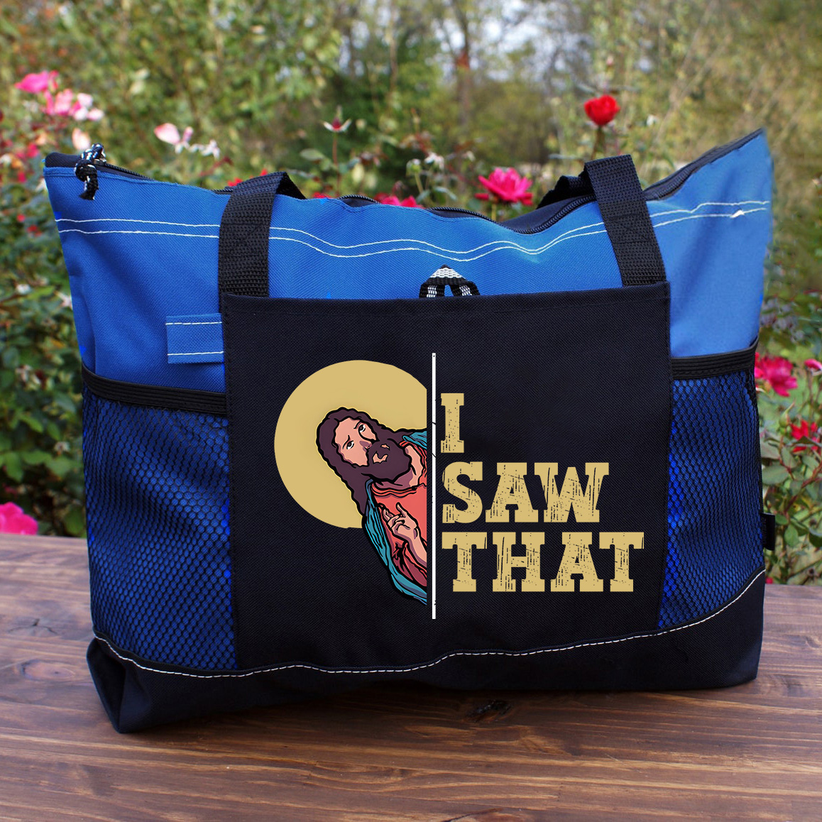 I Saw That Christian Tote Bag 