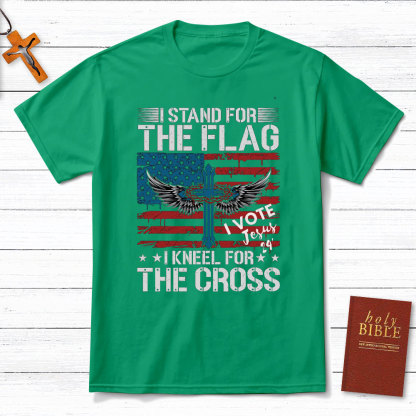 I Stand For The Flag Christian T-Shirt