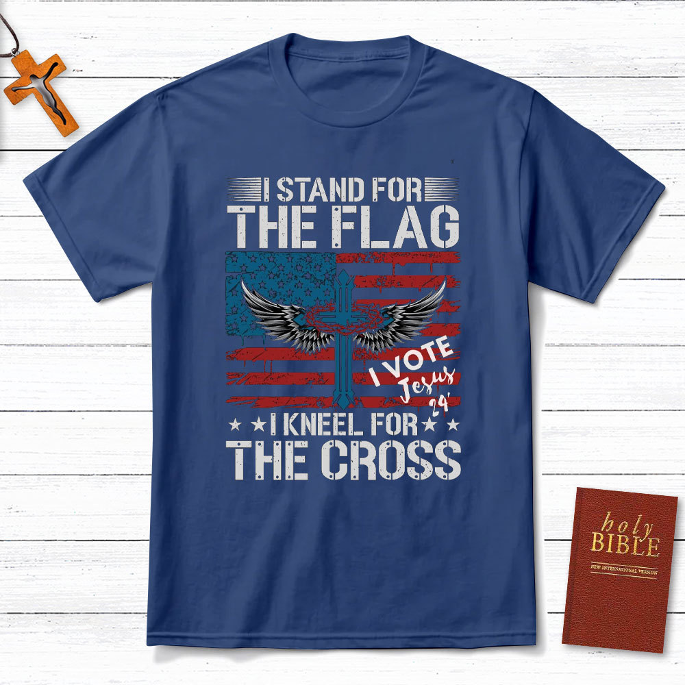 I Stand For The Flag Christian T-Shirt