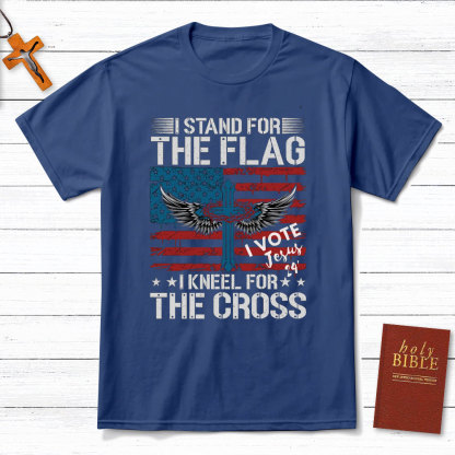 I Stand For The Flag Christian T-Shirt