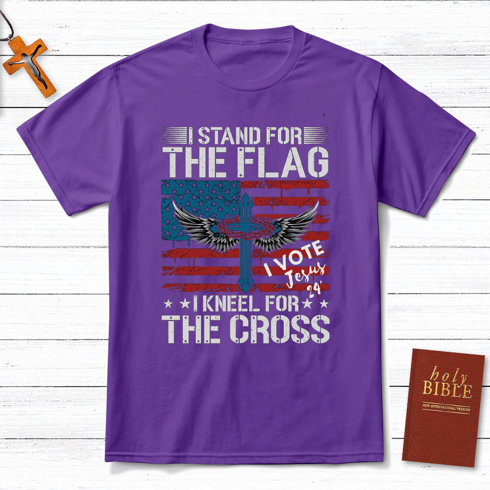 I Stand For The Flag Christian T-Shirt