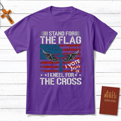 I Stand For The Flag Christian T-Shirt