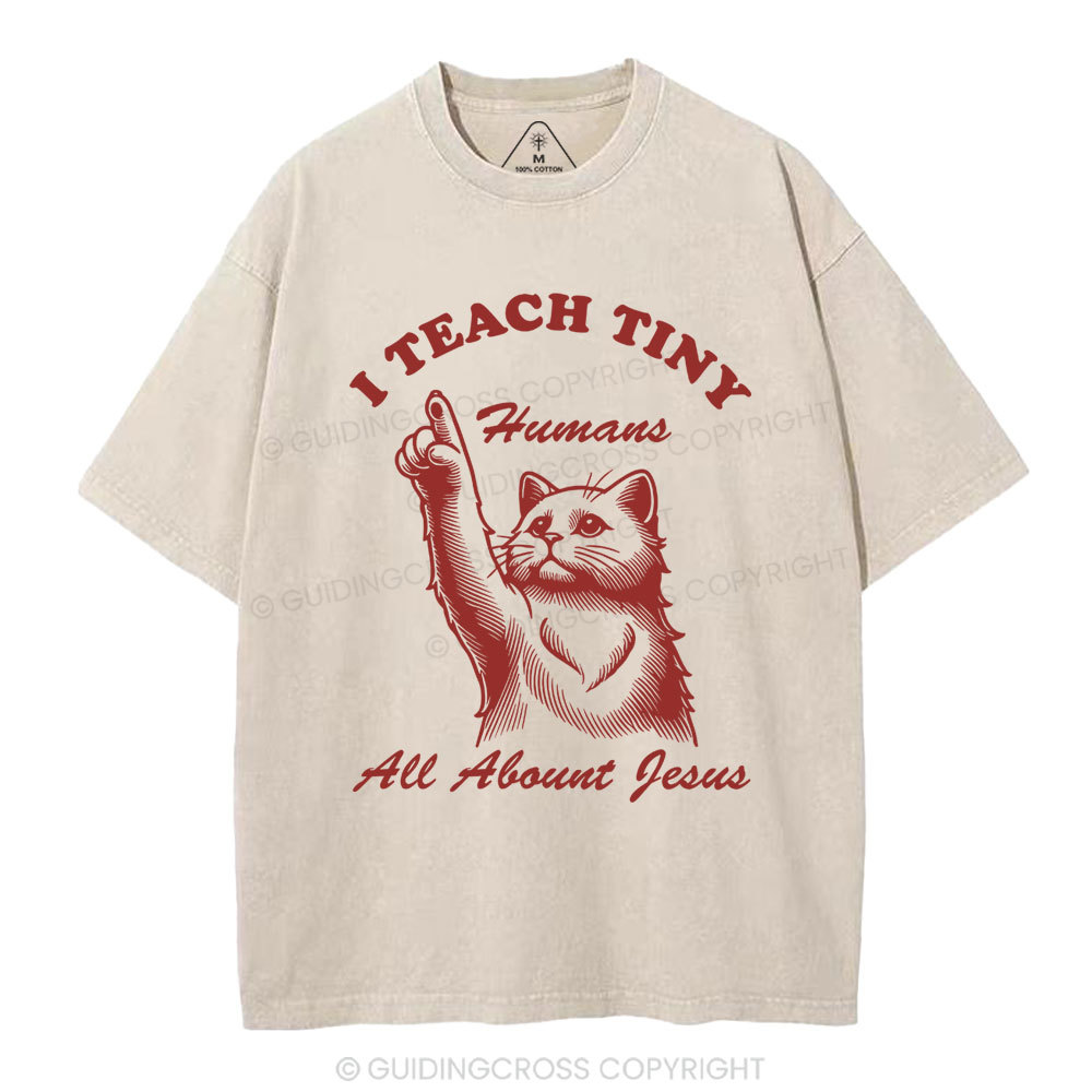 New-Sample Christian Washed T-Shirt Sale - GuidingCross
