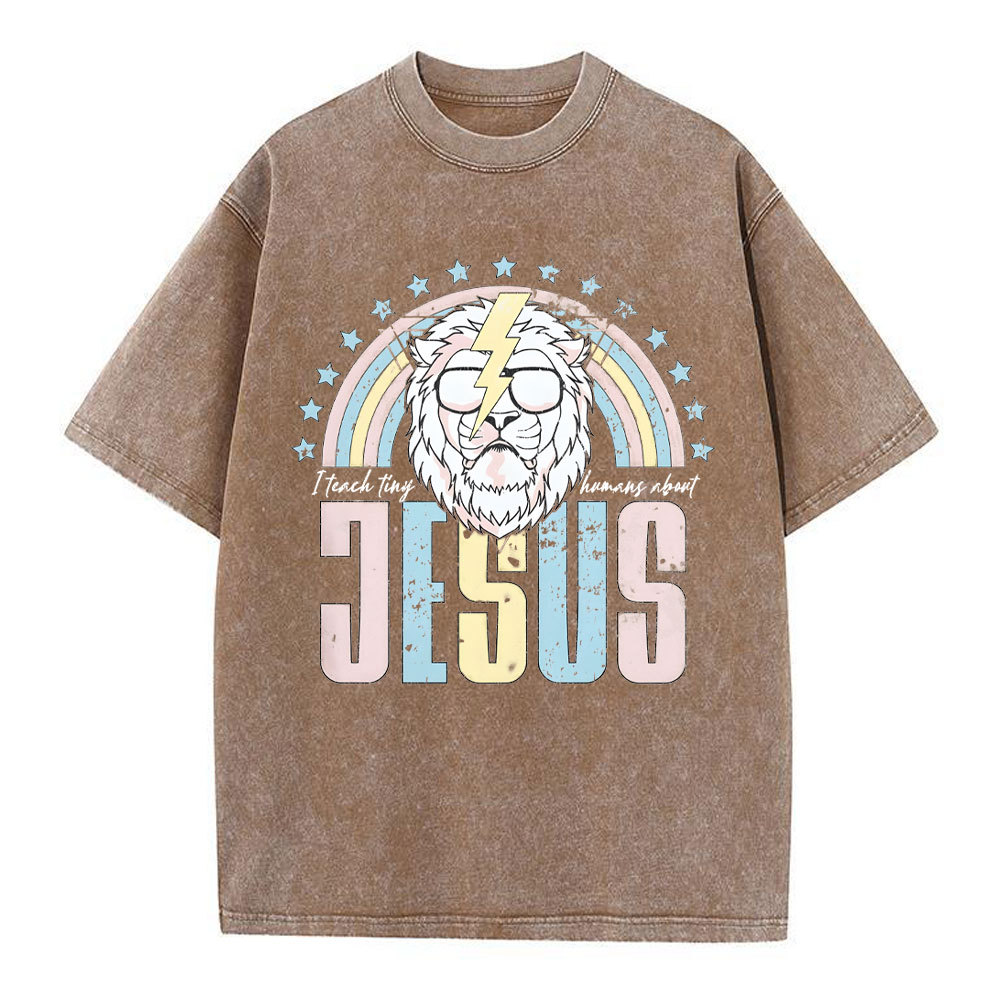 I Teach Tiny Humans About Jesus Christian T-Shirt
