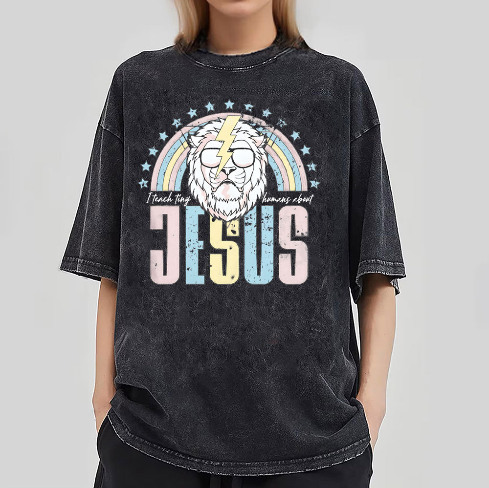 I Teach Tiny Humans About Jesus Christian T-Shirt
