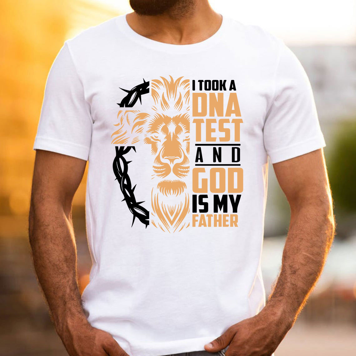 I Took A DNA Test And God Is My Father Christian T-Shirt
