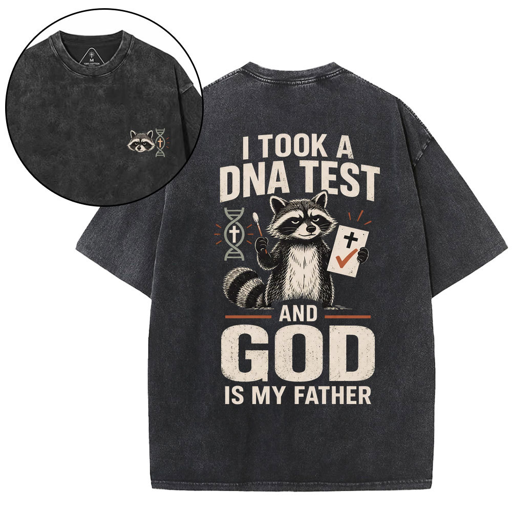 New-Sample Christian Washed T-Shirt双面原件31.95 Sale - GuidingCross