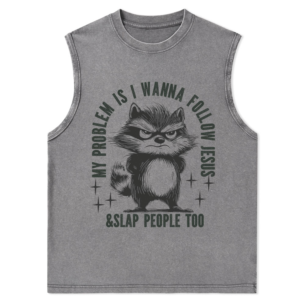 Sample Christian Washed Tank Top Sale - GuidingCross