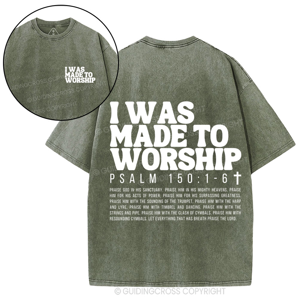 New-Sample Christian Washed T-Shirt Sale - GuidingCross