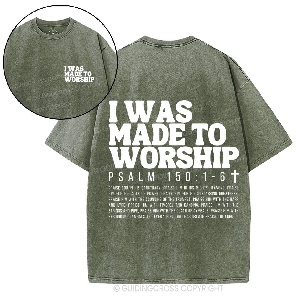 New-Sample Christian Washed T-Shirt Sale - GuidingCross