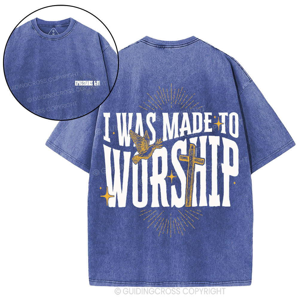 New-Sample Christian Washed T-Shirt Sale - GuidingCross