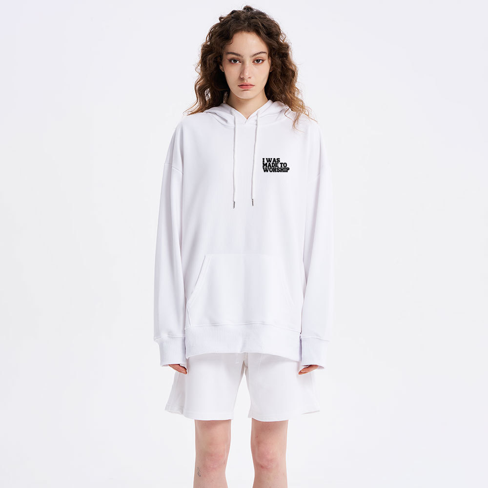 I Was Made To Worship Classic Christian Hoodie