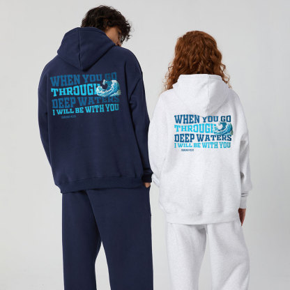 I Will Be With You Christian Premium Fleece Hoodie Set